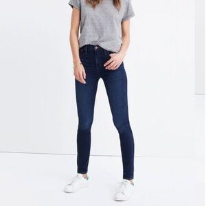 Madewell 10" High-Rise Skinny Jeans in
Hayes Wash
